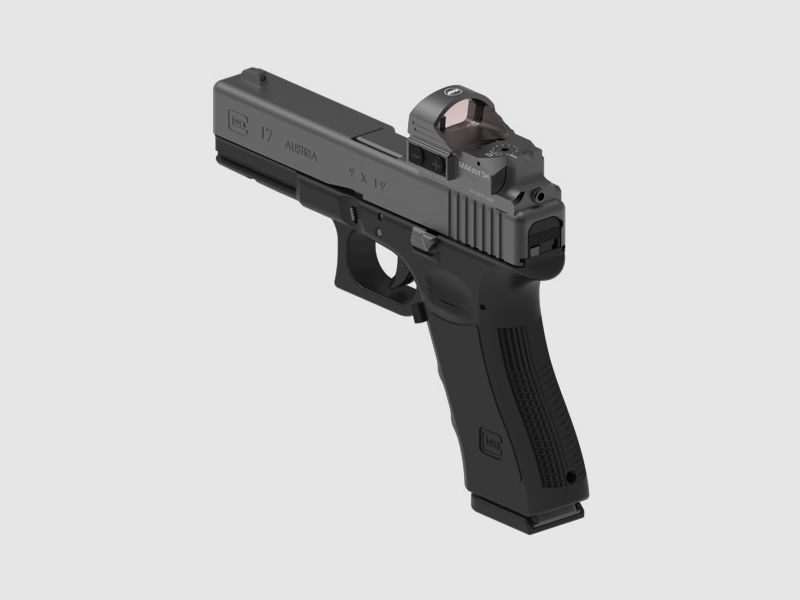 MAK MAKnetic CS hohe Ausführung für Glock 17,19 inklusive MAKDot SH, Bild 1 von 3