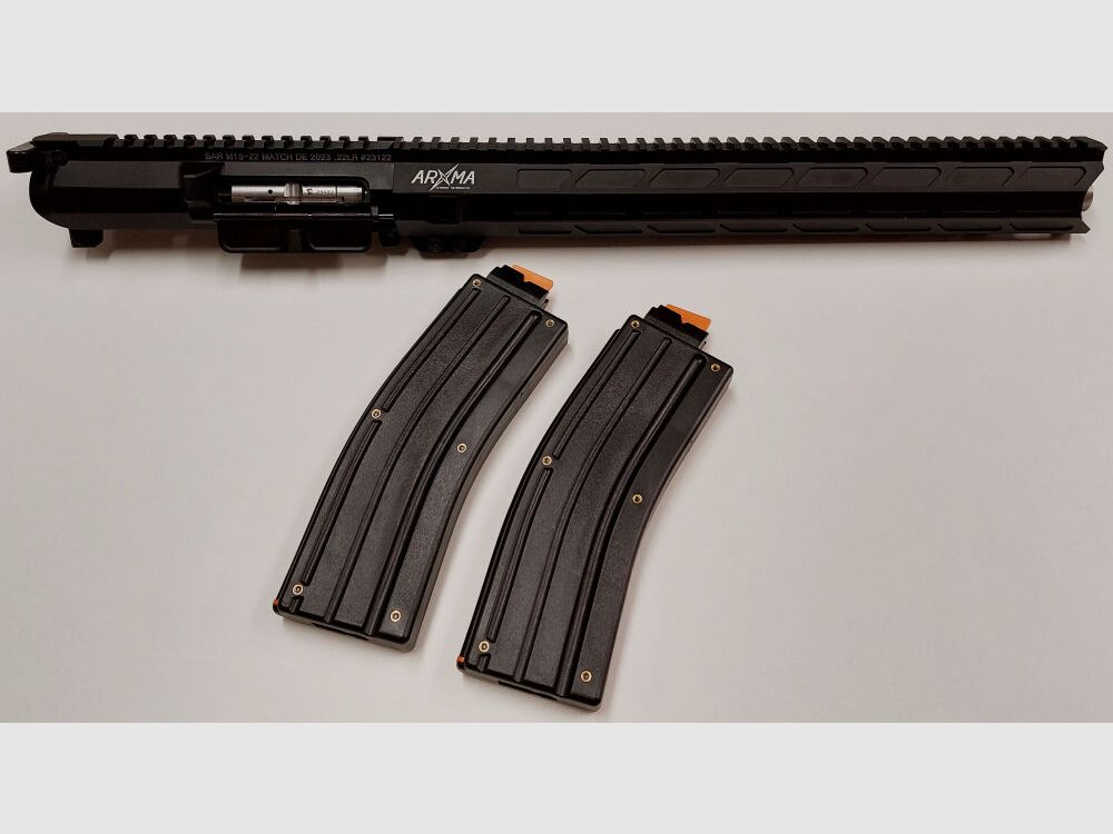 Schwaben Arms GmbH Wechselsystem SAR M15-22 MATCH im Kaliber .22L.R. passend für AR15 mit Laufgewinde 1/2-28 UNEF