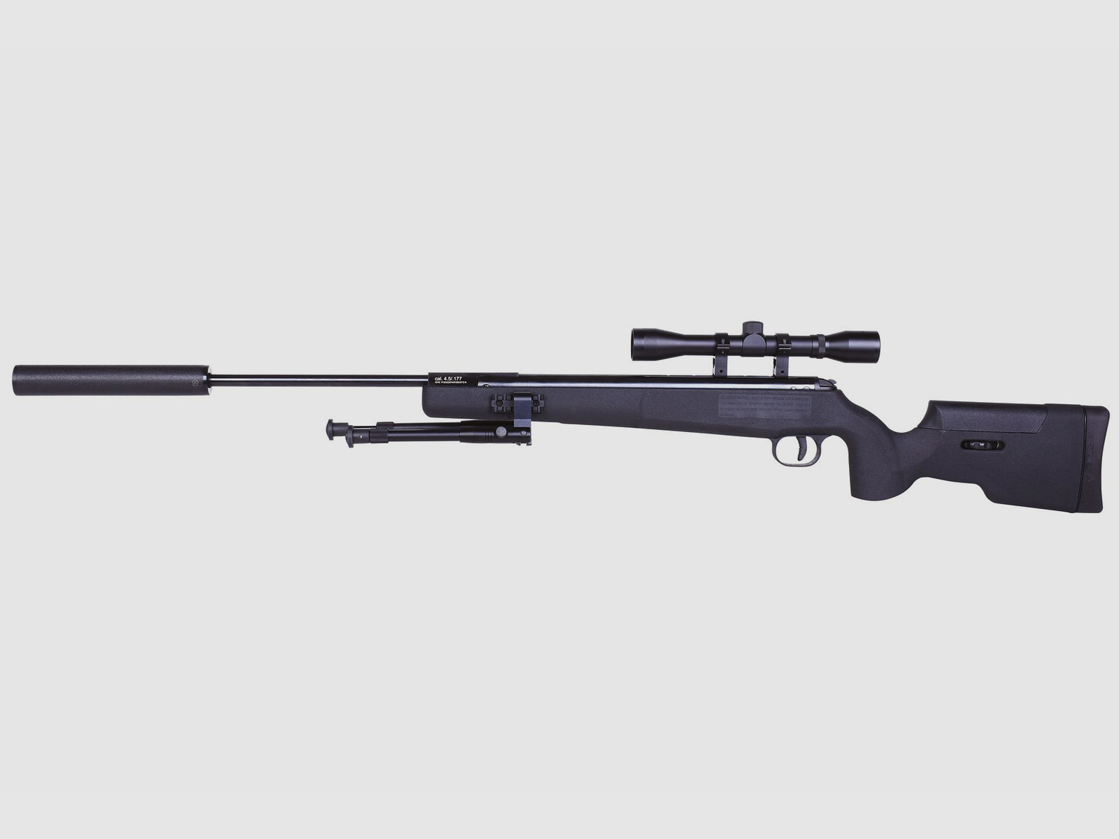 airmaX Luftgewehr SR1250S Sniper 4,5mm (.177) Diabolo Knicklauf Druckluft