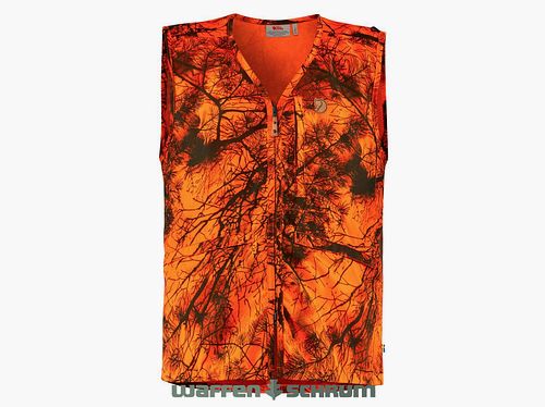 Fjällräven Signalweste Värmland Orange Camo