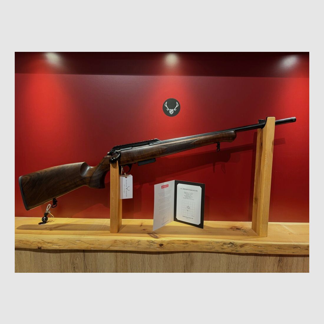 Anschütz 1771 G-15x1 Duitse kolf 51cmLL drukpunttrekker