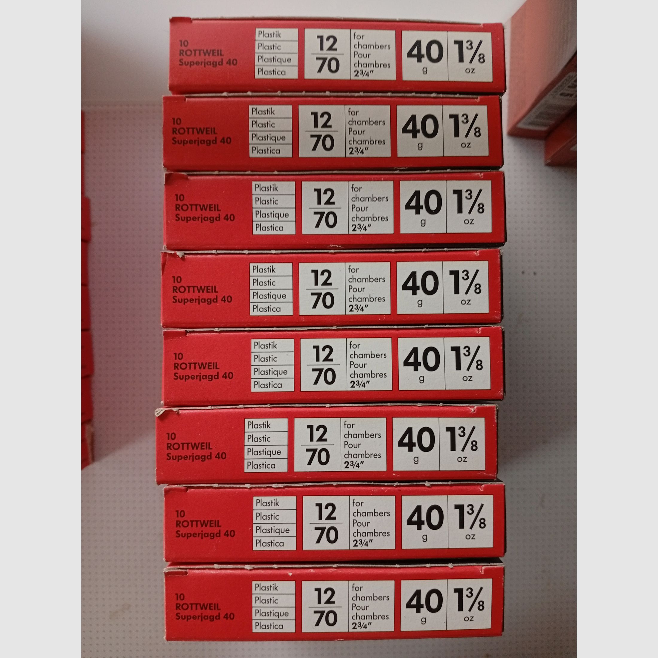 Kaliber 12 Schrotmunition diverse 