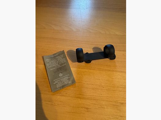 Sauer/Blaser saddle mount with 30mm rings