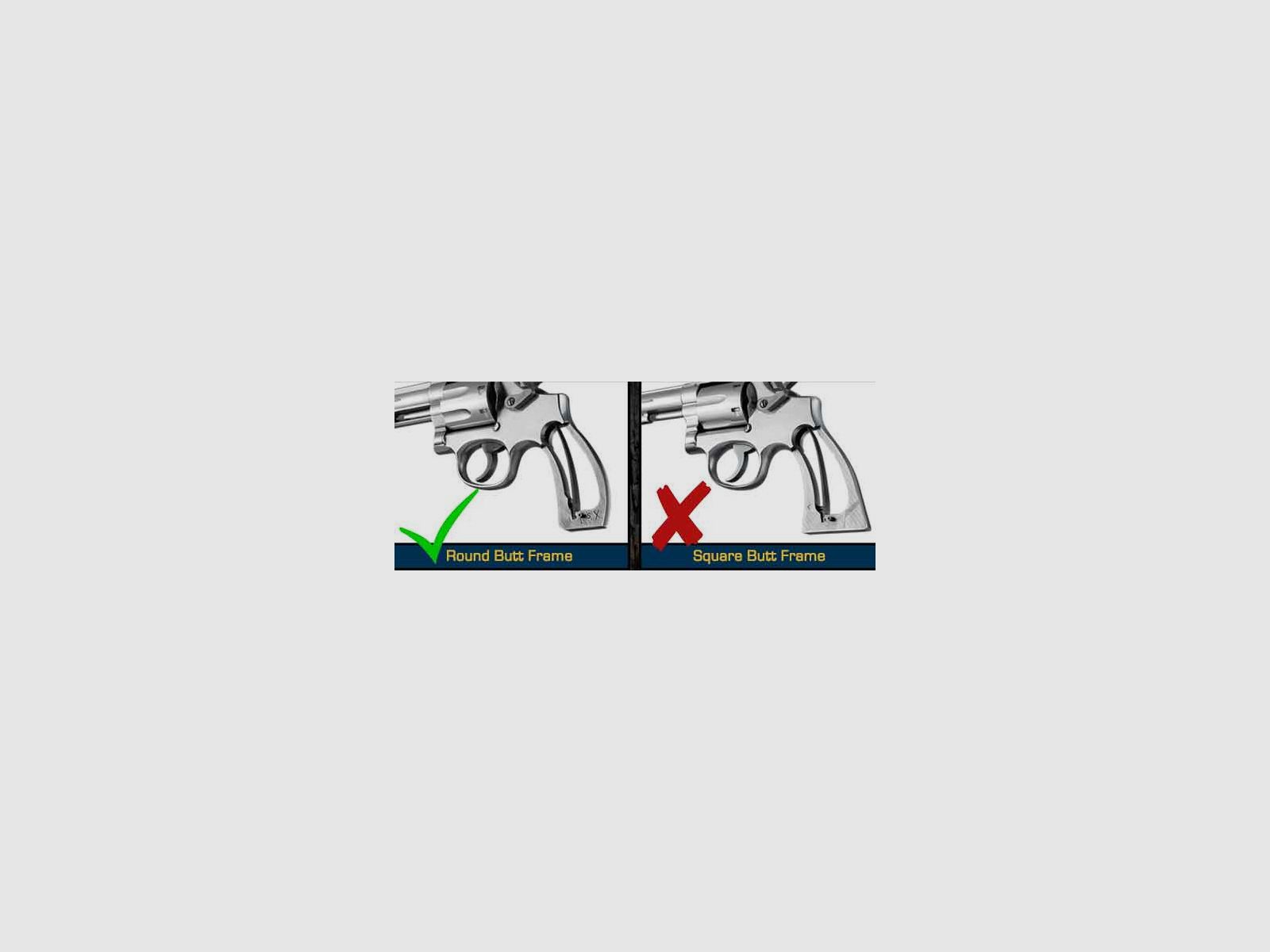 Gummigriff für S&W Revolver K/L Rahmen R.B.