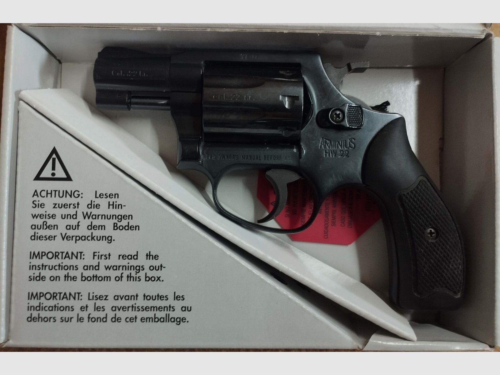 Revolver H. WEIHRAUCH ARMINIUS HW22 Kal. 22 L.R. 8 Schuss, Bild 2 von 10