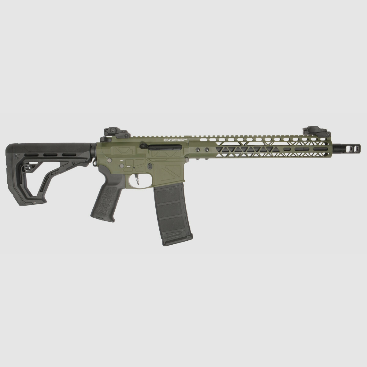GP R15 FREYA Skeleton 13" gen.2 Mlok FREYA ALPHA Olive S-AEG Libre à partir de 18 ans | Delta Armory