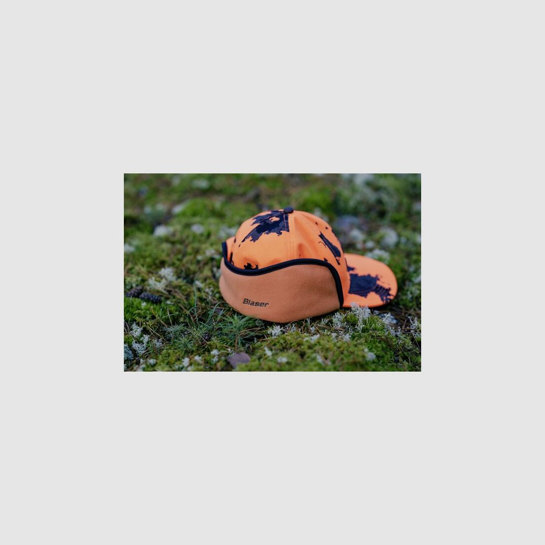 Czapka ocieplana Blaser Blaze pomarańczowa