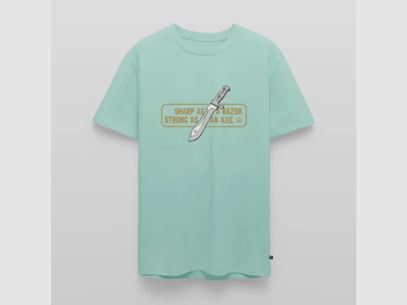 PUMA Men´s Premium T-Shirt "White Hunter Sharp & Strong"
