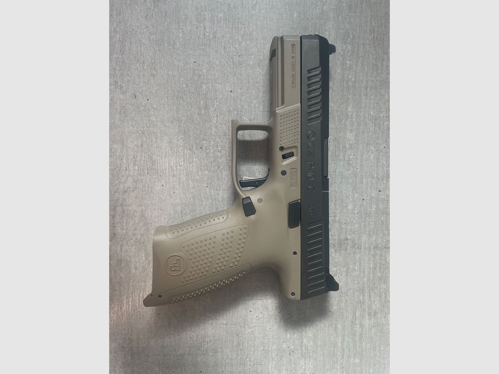 CZ P10 C Optic Ready FDE