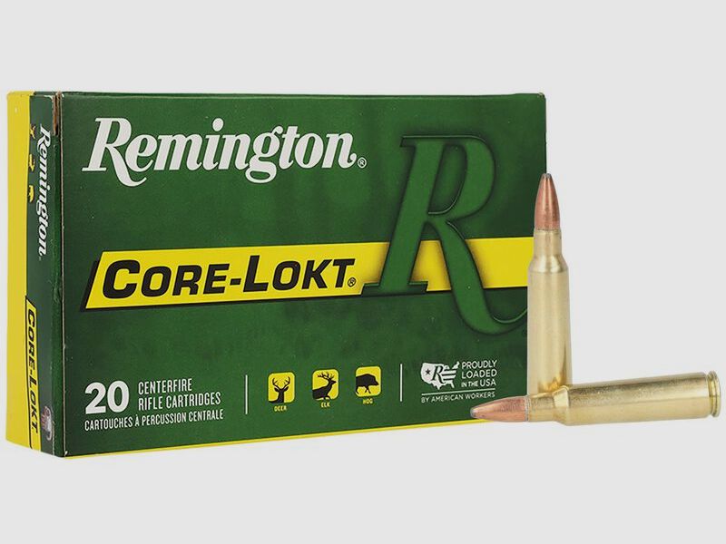 Remington Core-Lokt .250 Savage 100GR PSP 20 Patronen
