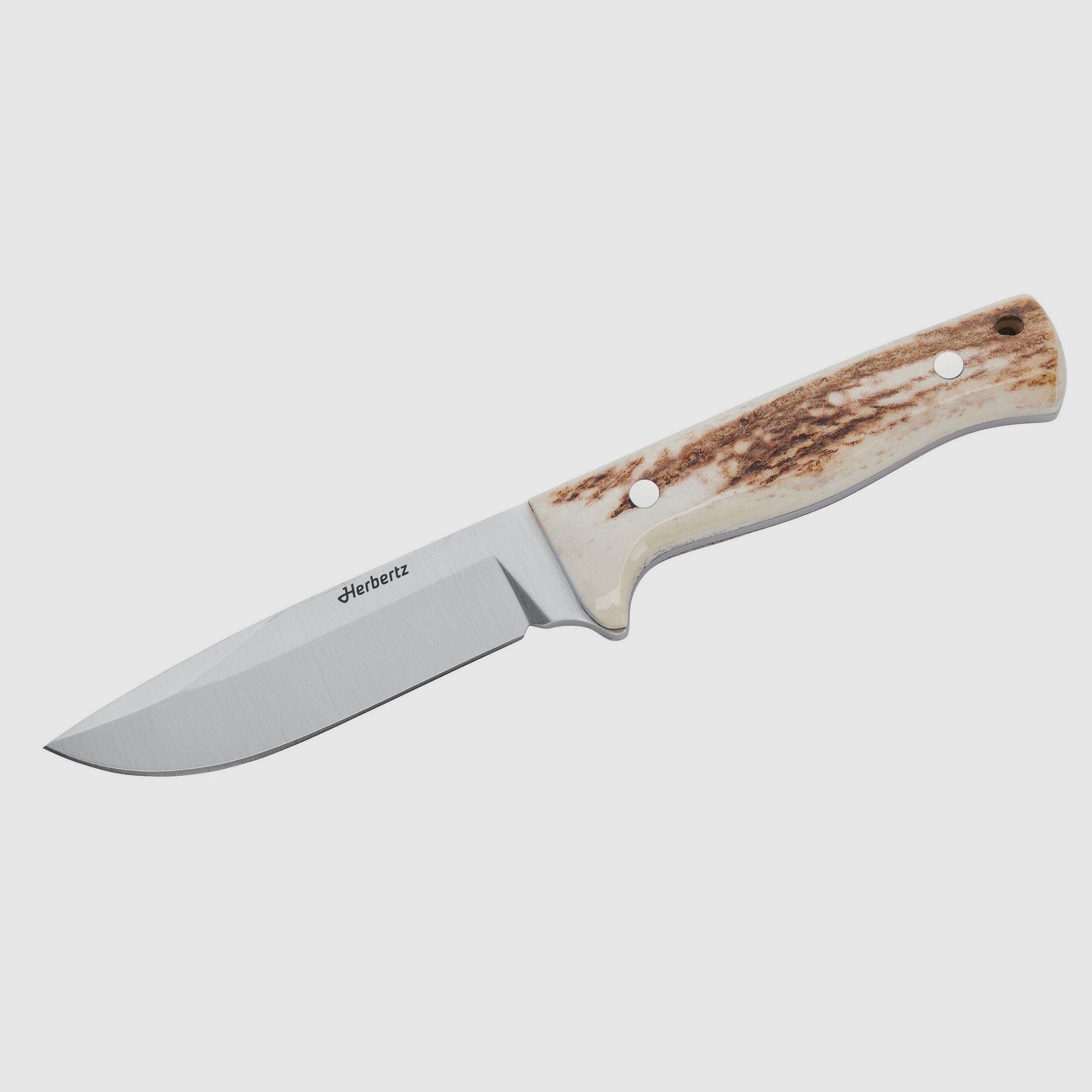 Couteau de chasse Herbertz avec poignée en corne de cerf