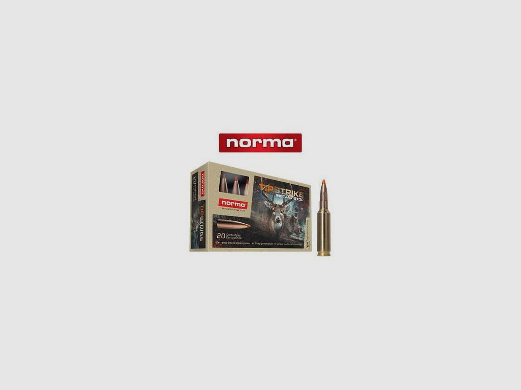 NORMA 6,5 CREEDMOOR 140GR TRIPSTRIKE, image 2 sur 2