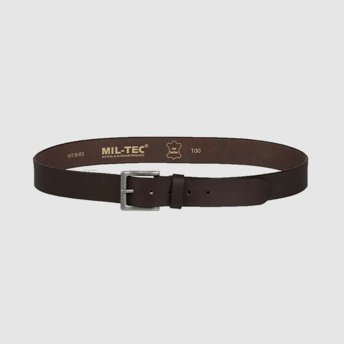 Mil-Tec Hosengürtel Nappa-Leder
