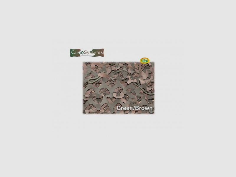 CAMOSYSTEMS Tarnzelt 6 x 2,4 Grün/Braun SP06GB