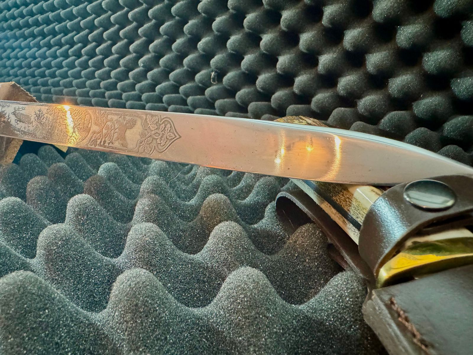 Deer knife Eickhorn Solingen, luxury version