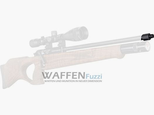 Steyr demperadapter op 1/2 inch UNF schroefdraad