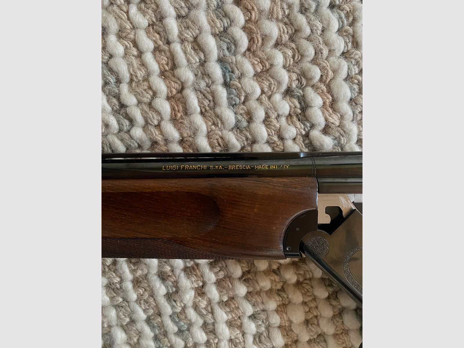 Franchi Bockdoppelflinte mit Koffer