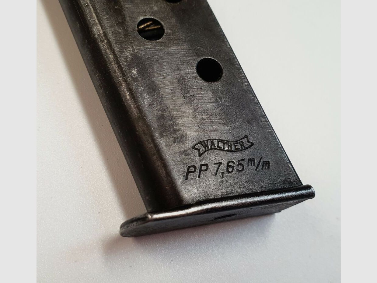 Walther magazijn voor Walther PP-pistool - 7,65 mm Browning - 7 schoten