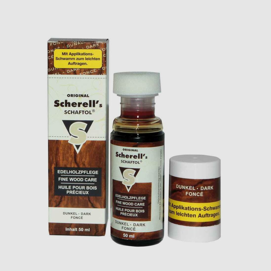 Olej do kolb Scherell 50ml ciemny 50ml akcesoria do czyszczenia broni