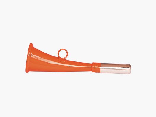 Flat horn 16 cm metal orange Pro Hunt