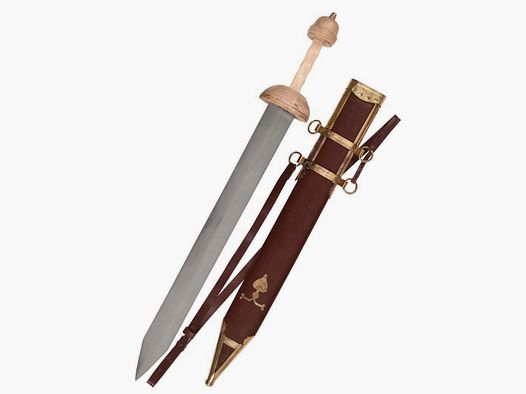 Gladio con fodero e cinghia