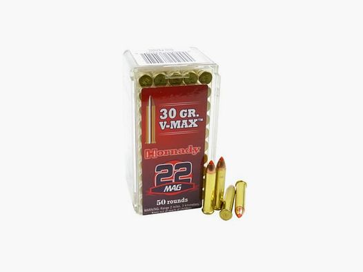 Hornady .22 WMR V-Max 30 gr
