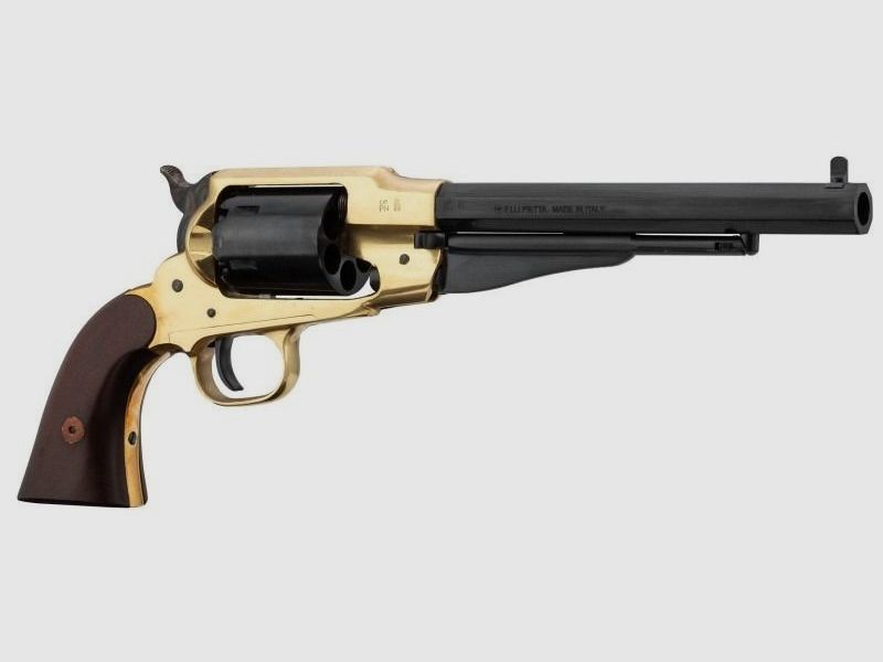Revolver Schwarzpulver Pietta 1858 Remington Texas Messing Millenium Kal. 44, Bild 6 von 8