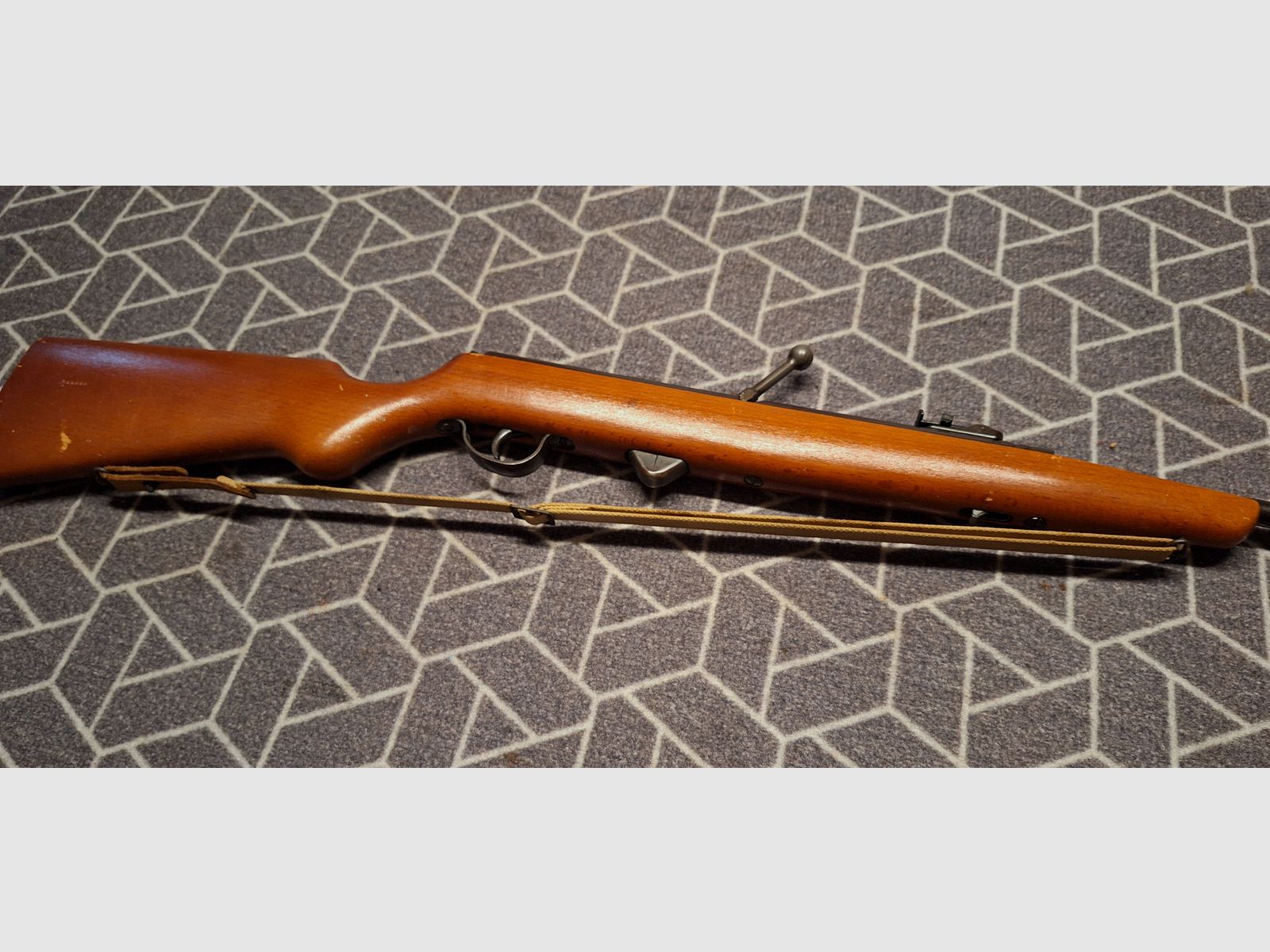 Haenel Suhl 310 "Q1" air rifle with 12-round magazine + original pellets!
