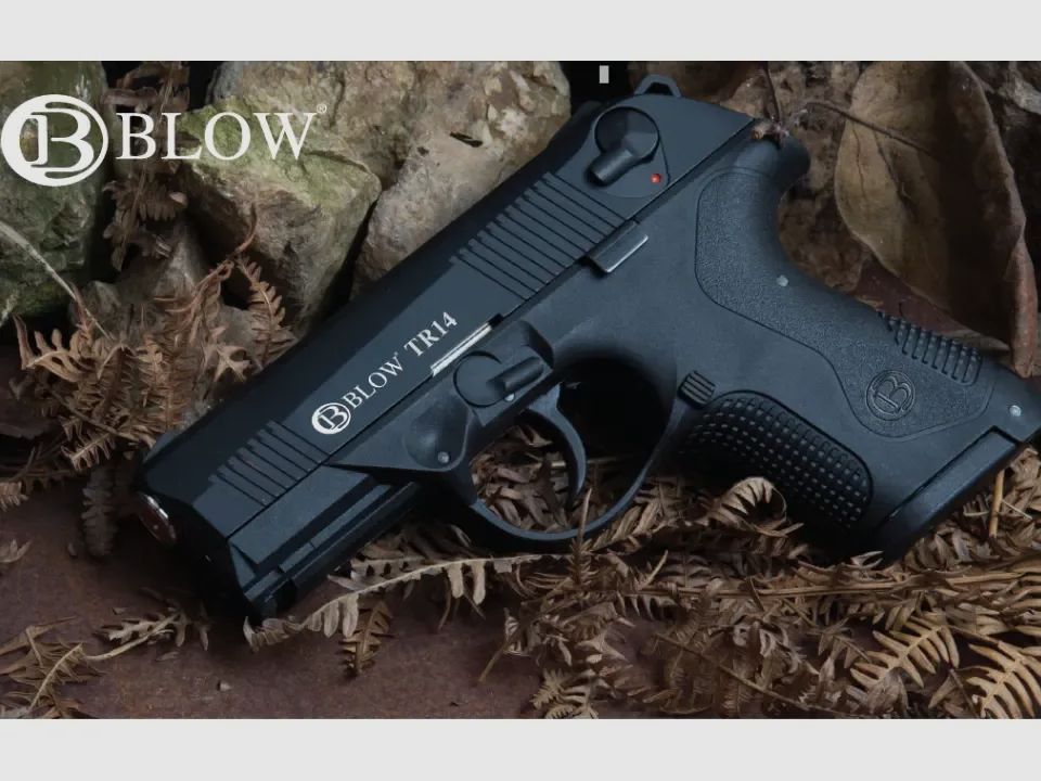 BLOW TR14 9mm P.A.K. Schreckschusspistole im modernen Dienstpistolen-Stil