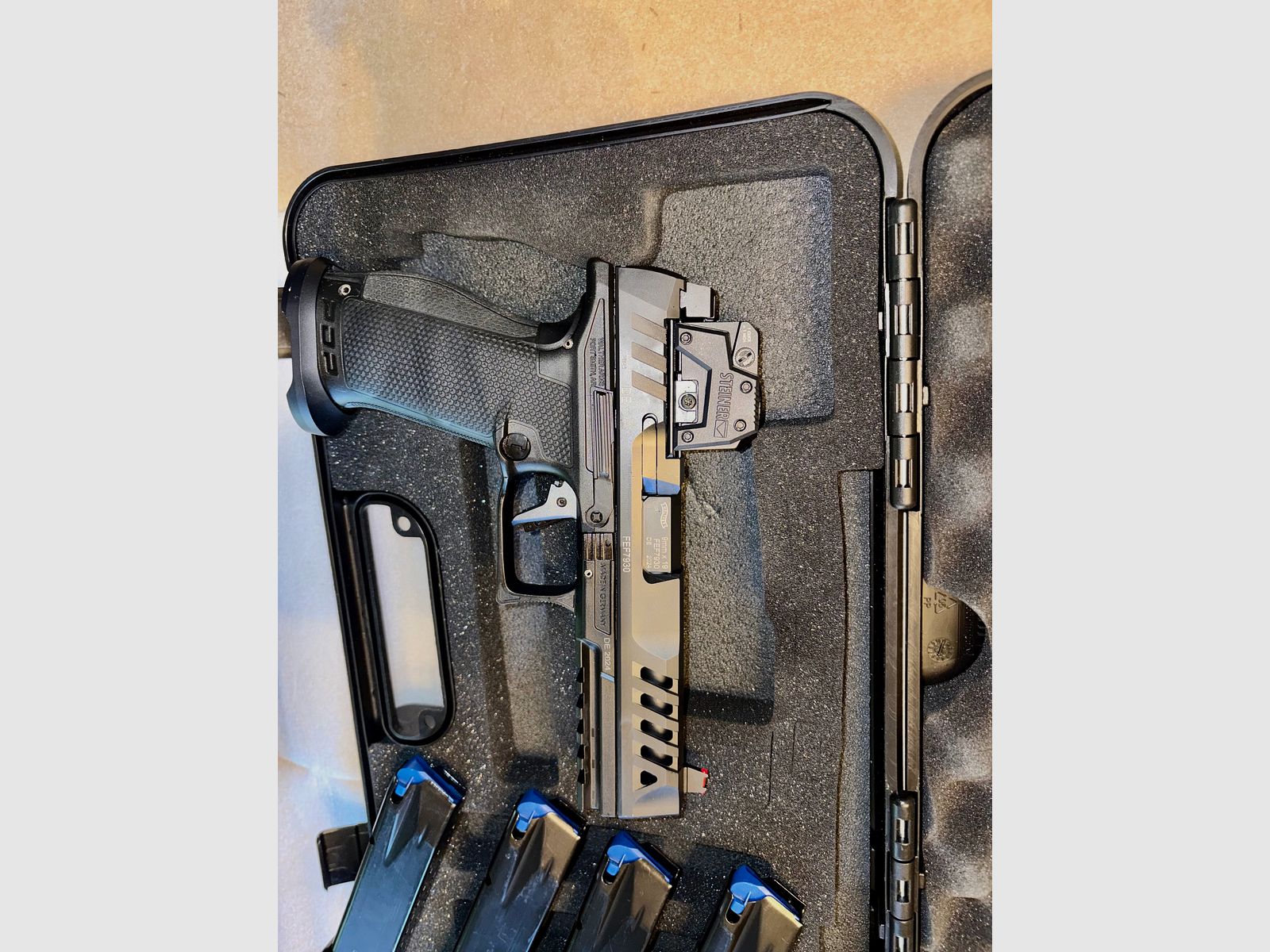 WALTHER PDP Match 5‘‘ OR (9mm x 19, Full Size)