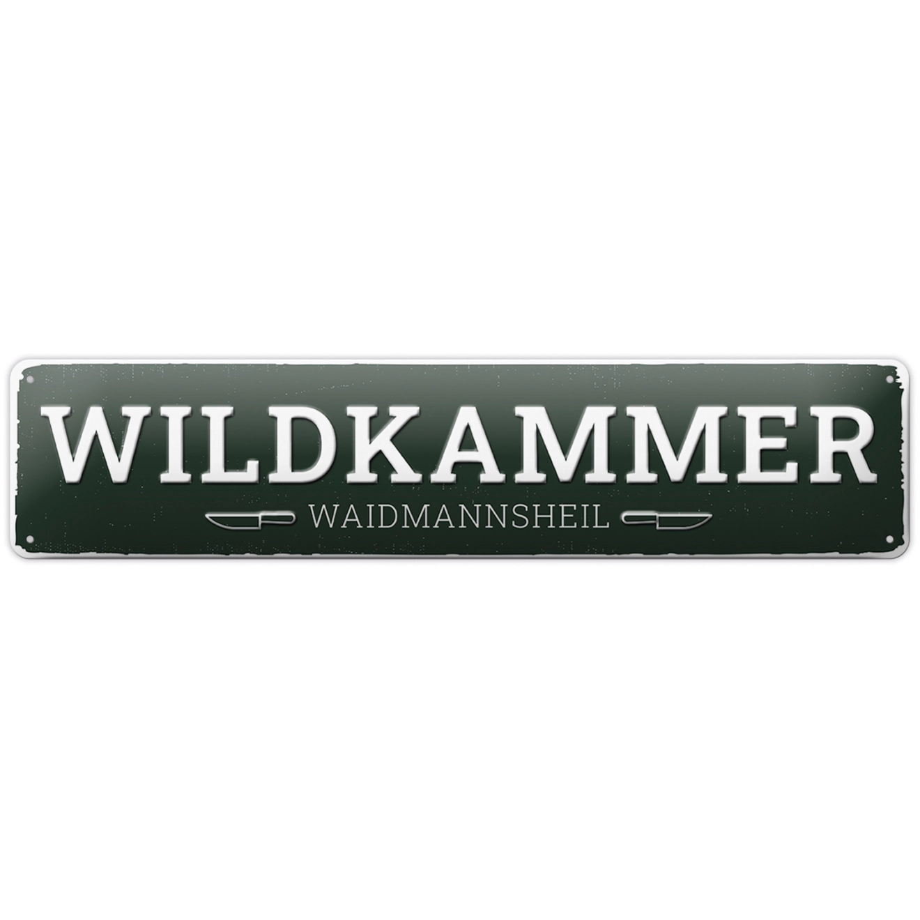 Landig „Wildkammer“-Schild