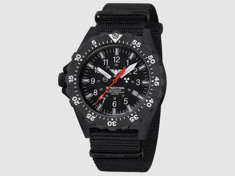 KHS Armbanduhr Shooter MKII Automatic Field Natoband