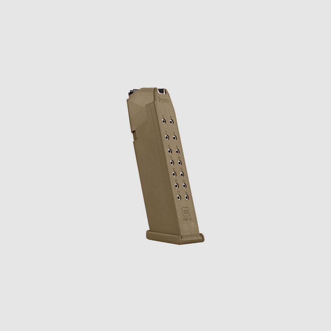 Glock Magazin G19X – 9mm Luger – 17 Schuss – Coyote