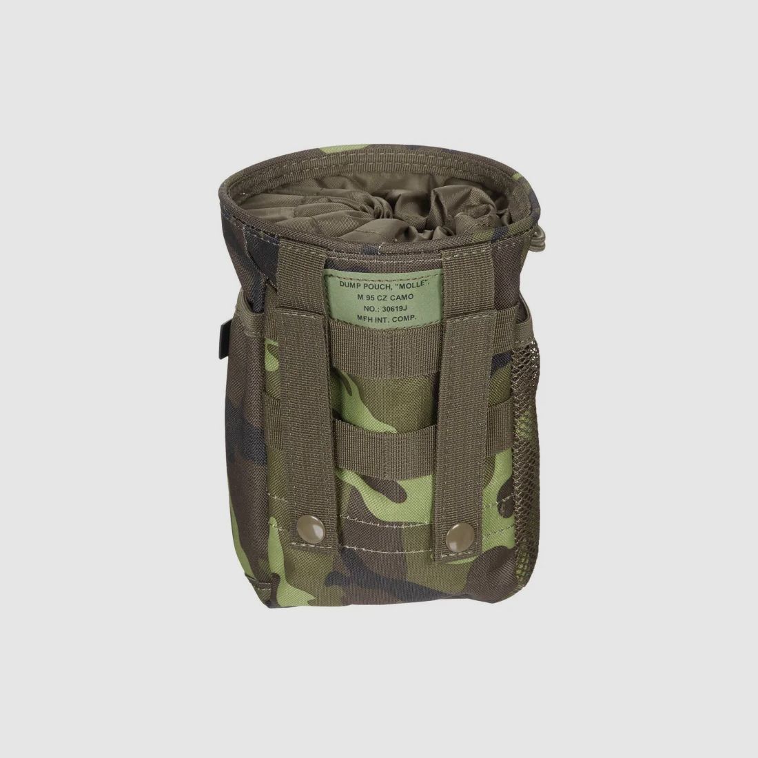 Ammunition casing bag, "MOLLE", CZ camo
