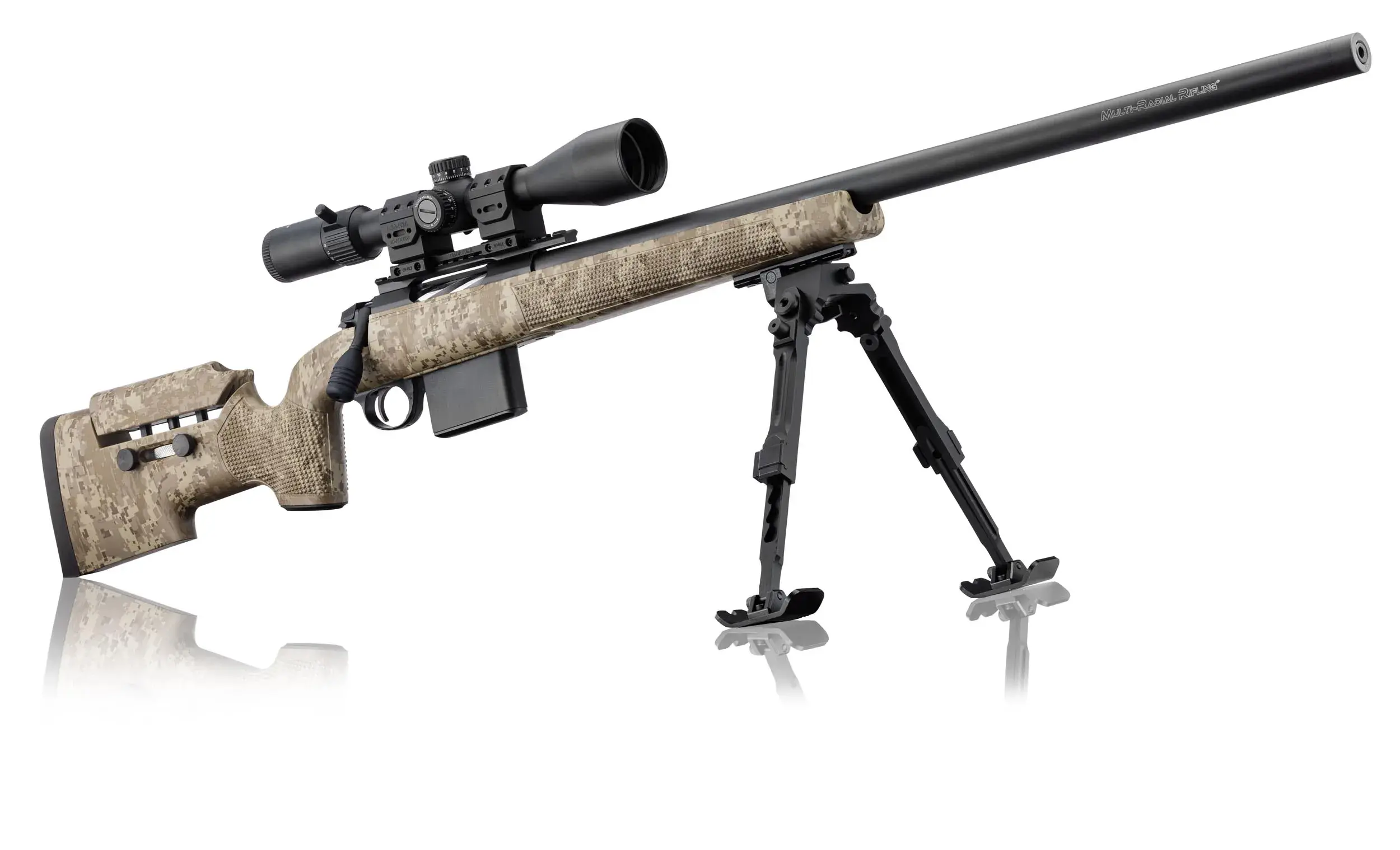 Pack Büchse BCM Rubis Tactical Camo Kaliber .308 Win mit Zielfernrohr, Bild 2 von 20