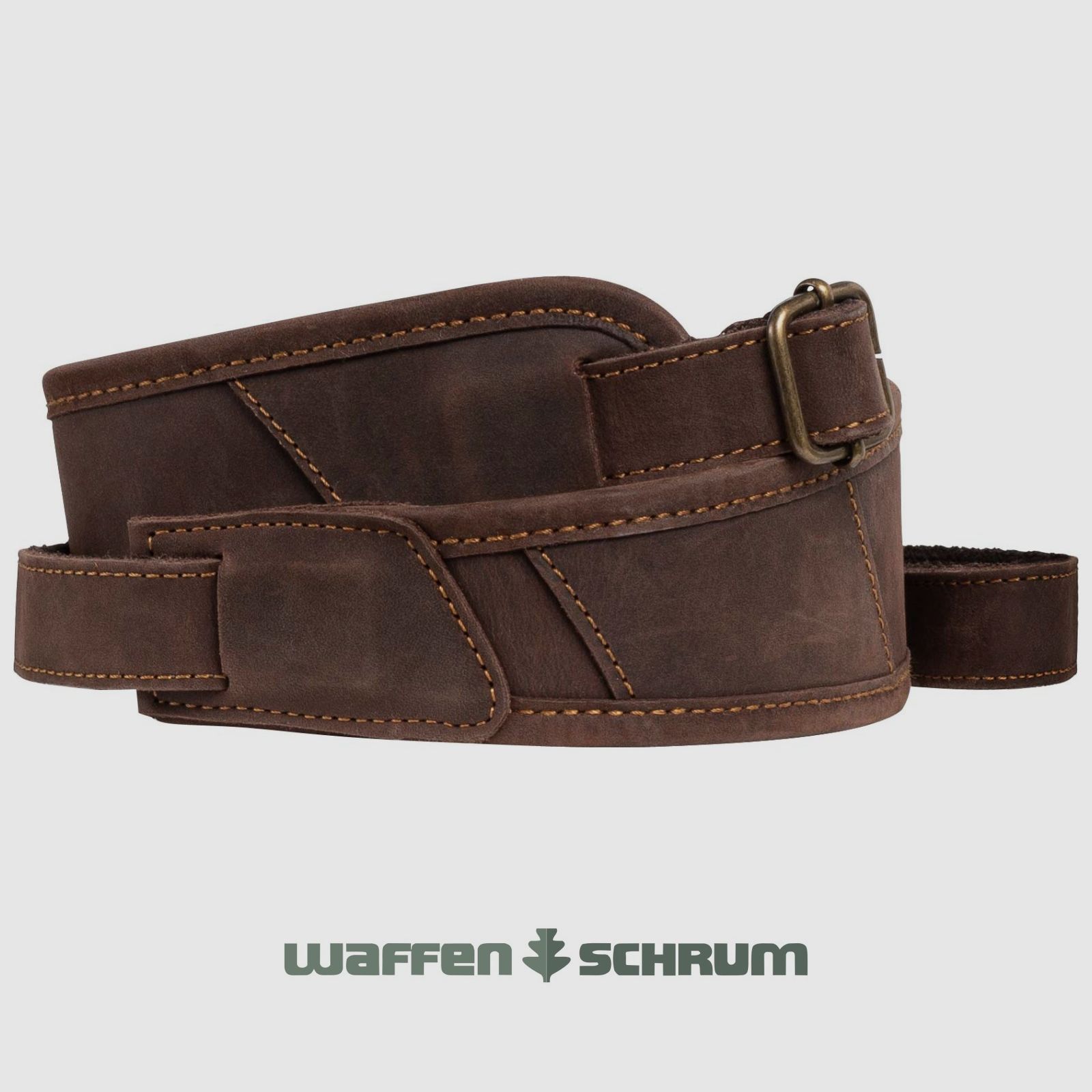 Sauer Gewehrriemen Leder Braun