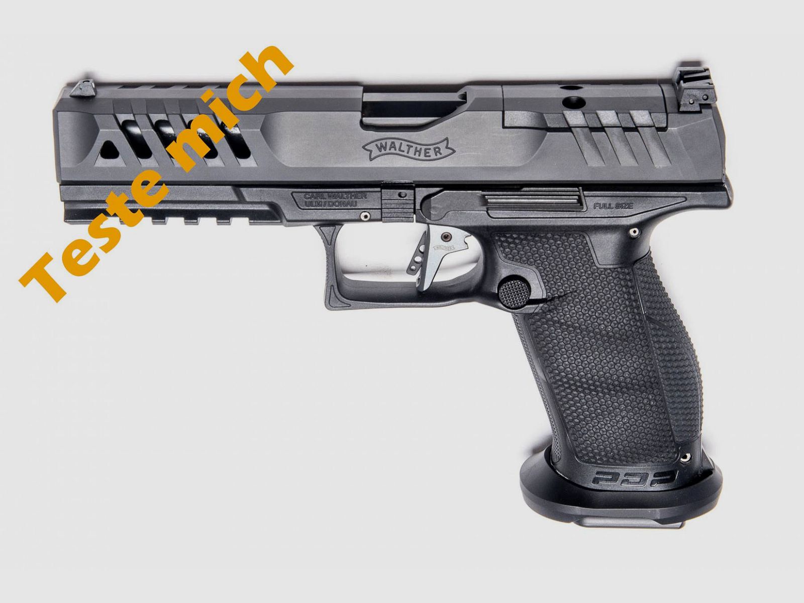 Testwaffe Walther PDP F Series 4 Zoll, Bild 3 von 6