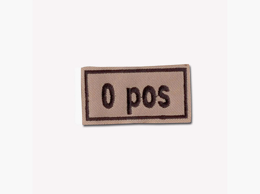 Fritzsch Abzeichen Bloodpatch 0 pos