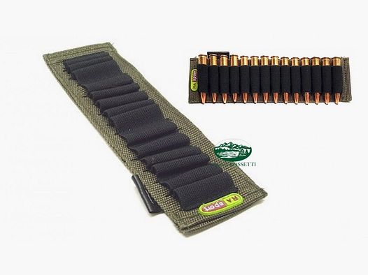 RA SPORT Cartuccera da cintura 14 celle elastiche per carabina RD13C