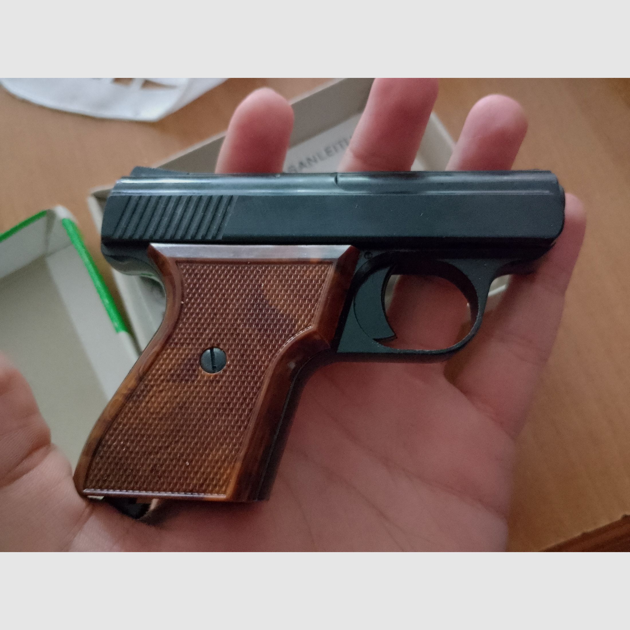 Stary Rhöner SM 15 kal. 8 mm huk w PTB 83/2 z opakowaniem!