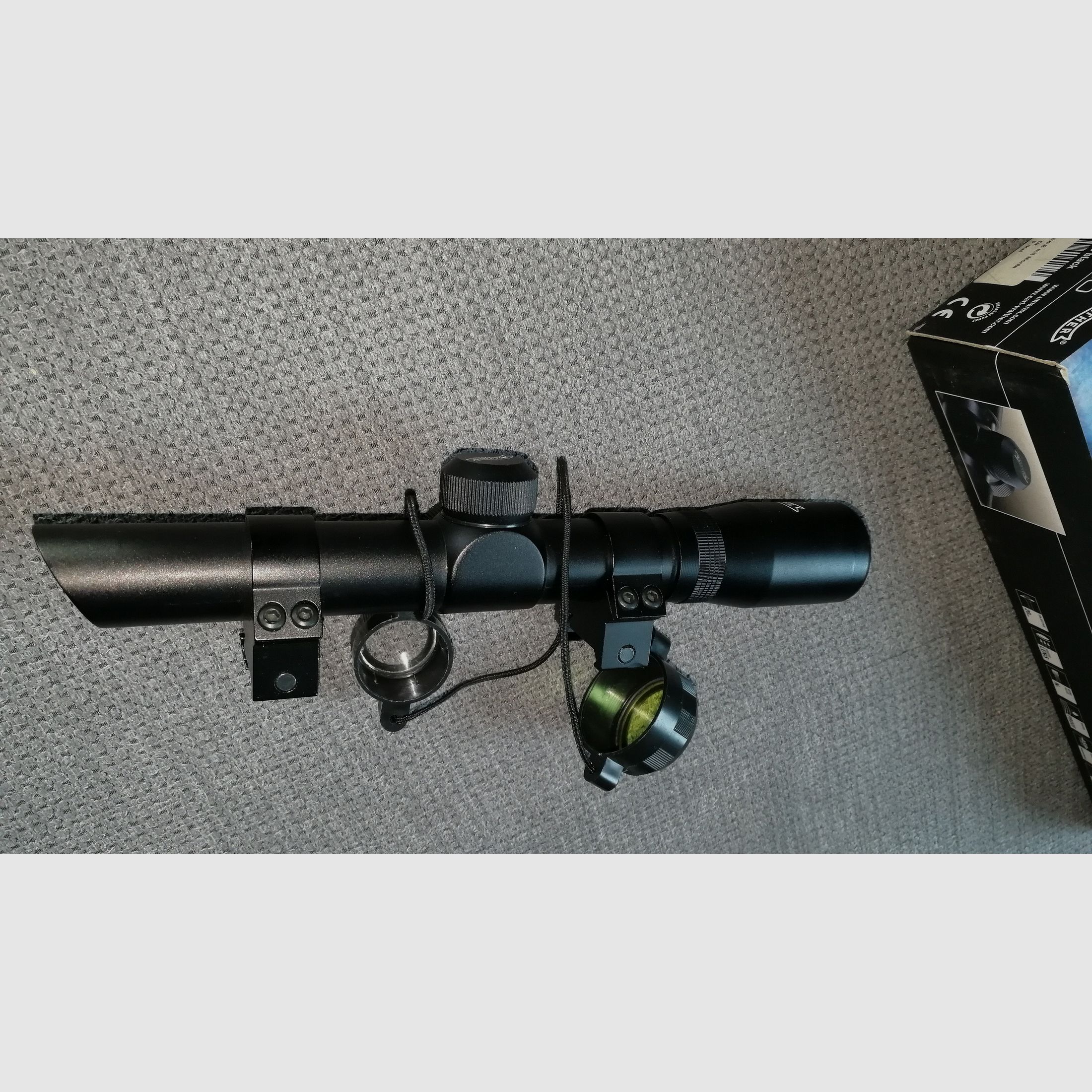 Walther Luftpistole CP 88 silber