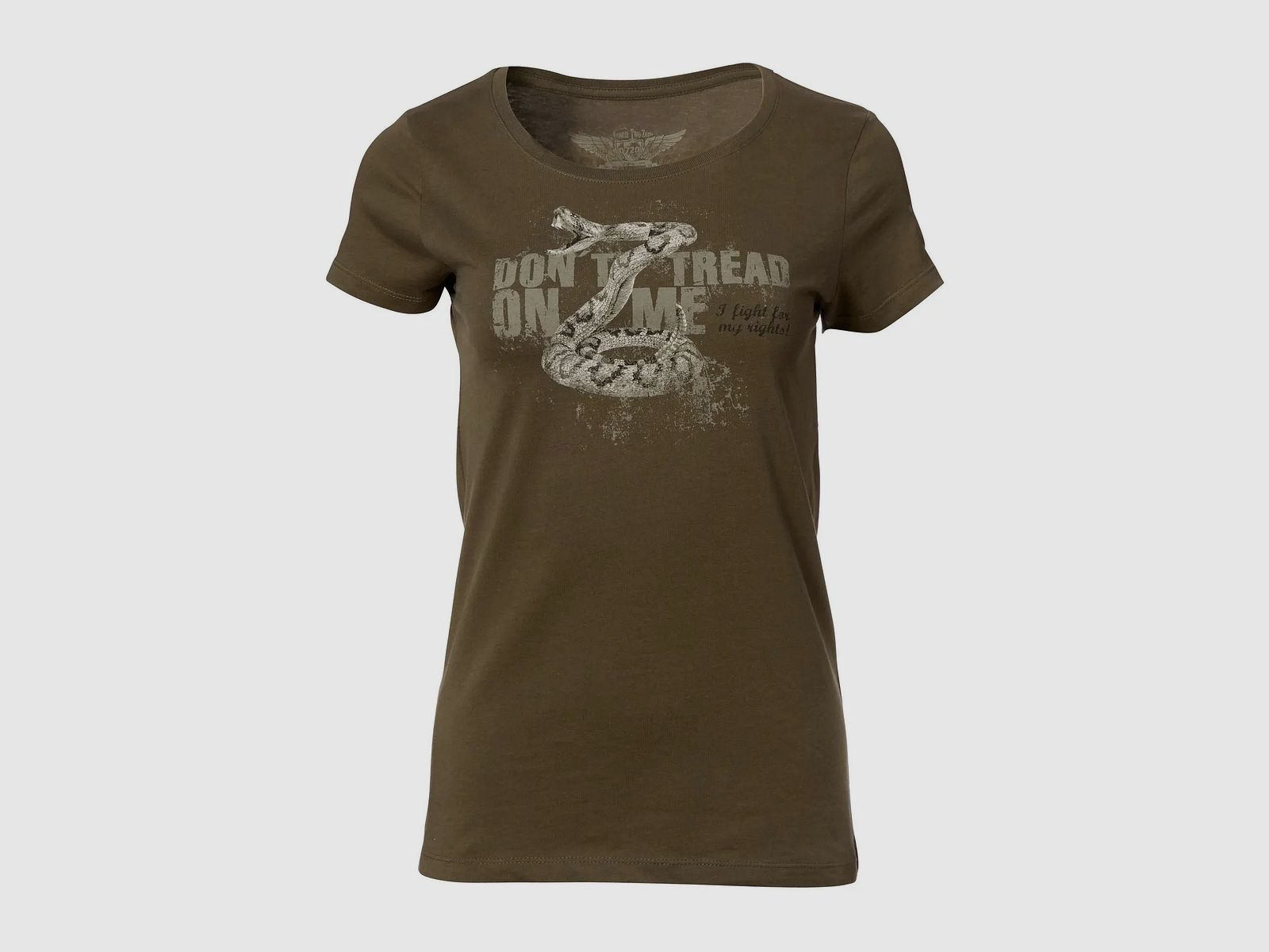 720gear 720gear T-Shirt Don‘t tread on me army Frauen