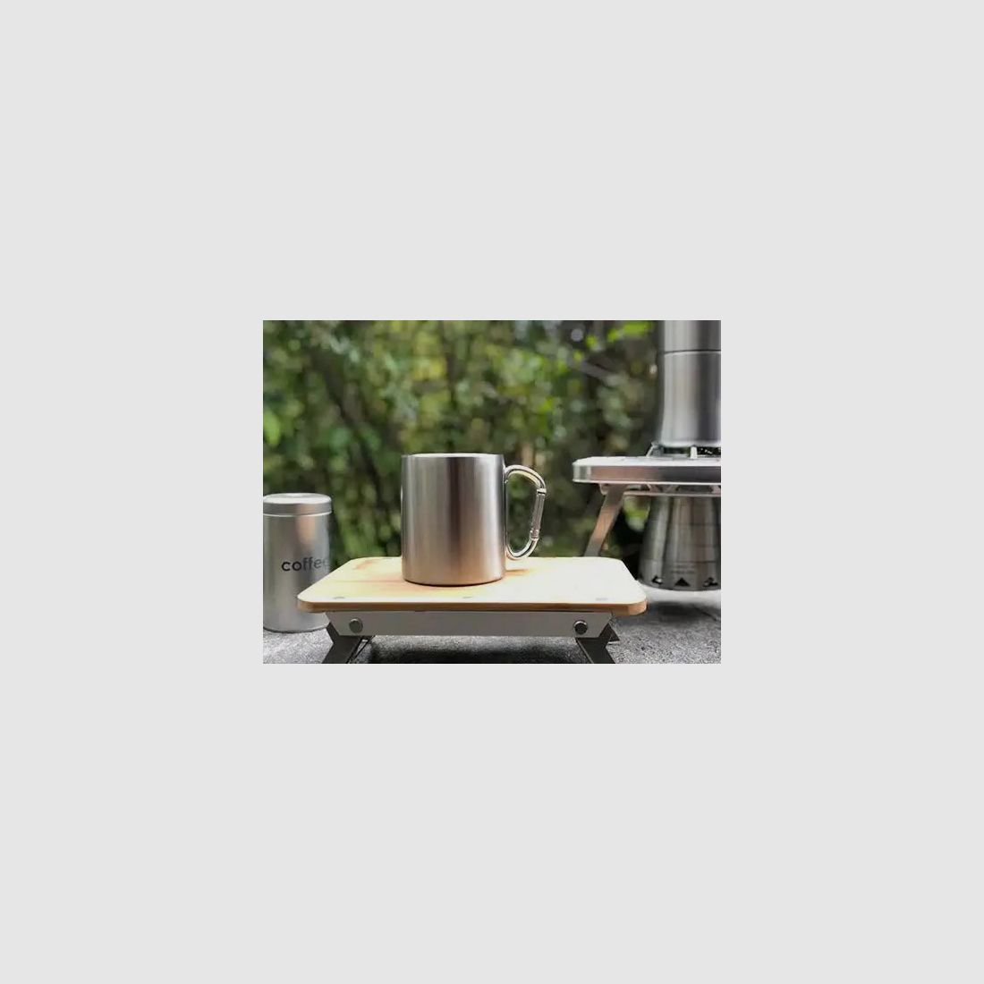 nCamp Karabinerbecher, isolierte Tasse