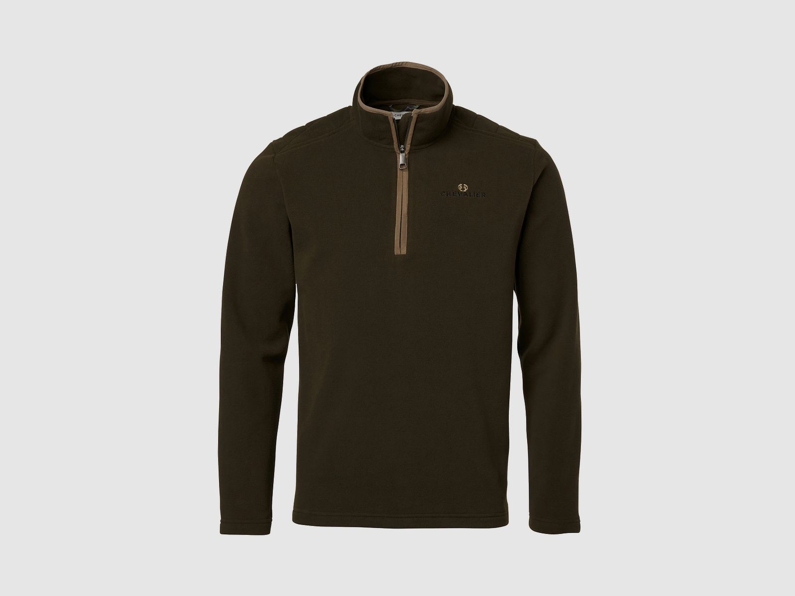 Chevalier Beater Half Zip Fleece Pullover Men Dark Forest Green XXXL