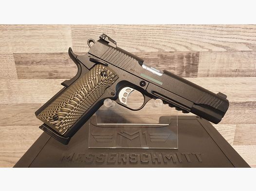Pistole Messerschmitt ME 1911 Black Kal. .45ACP + Koffer und 2 Magazine - Neuware vom Fachhandel