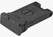 LPA PSE85FO Match-Mikrometer-Kimme für SIG-Sauer Pistolen X-Five, X-Six – Fiber-Optik