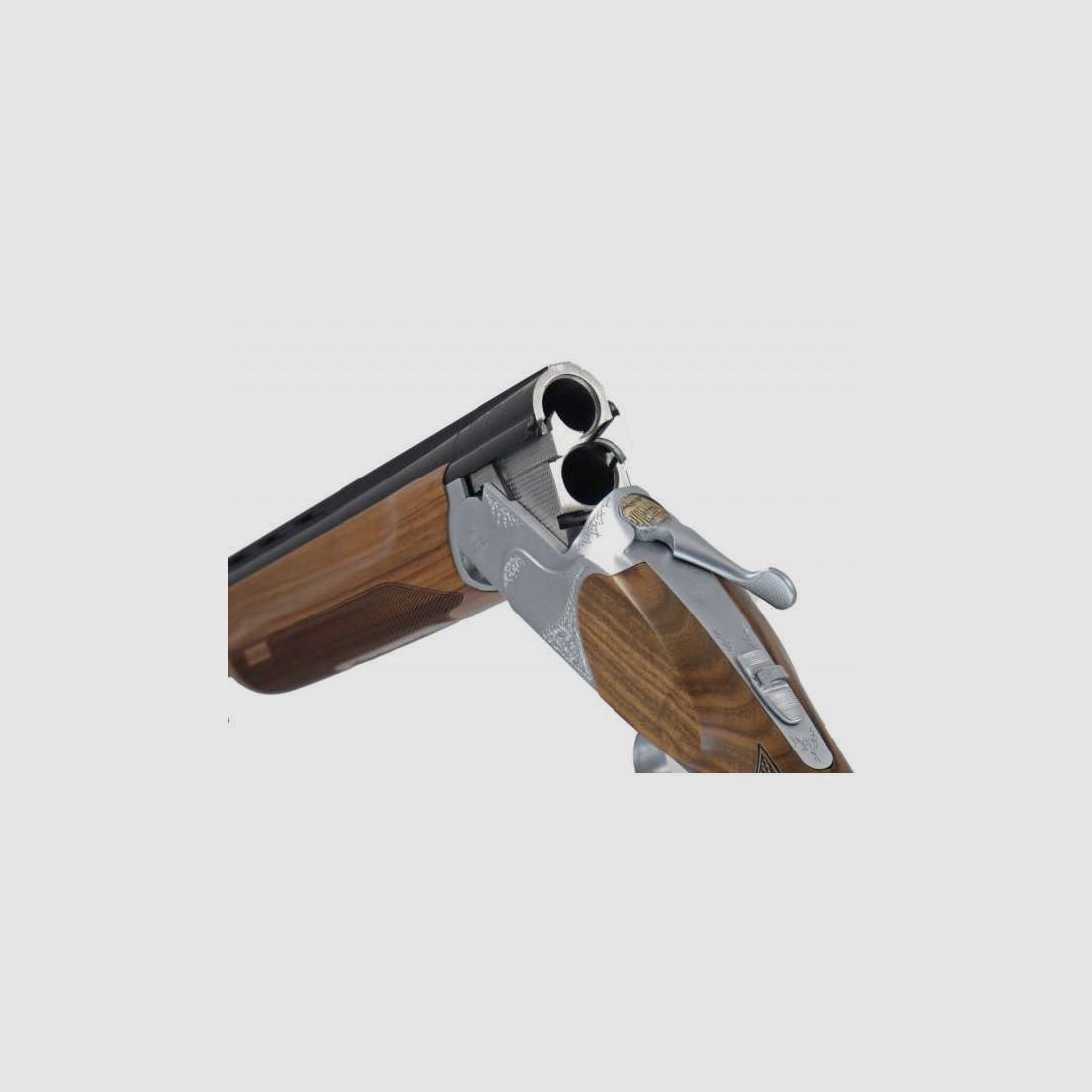 Huglu Victor Sport 76cm fusil superposé argent calibre 12/76