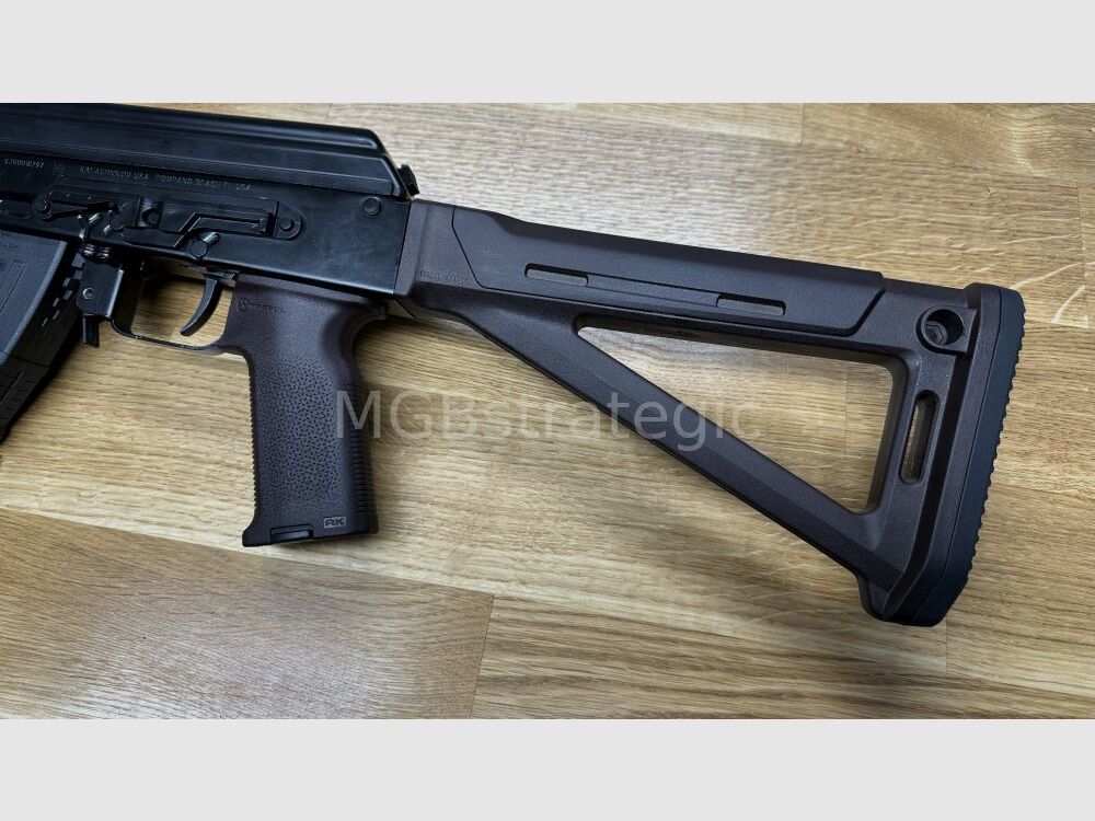 Kalashnikov USA KR103 met vaste kolf 7,62x39 / Magpul PLUM Systeem AK47 AKM AK74 civiele versie AK103