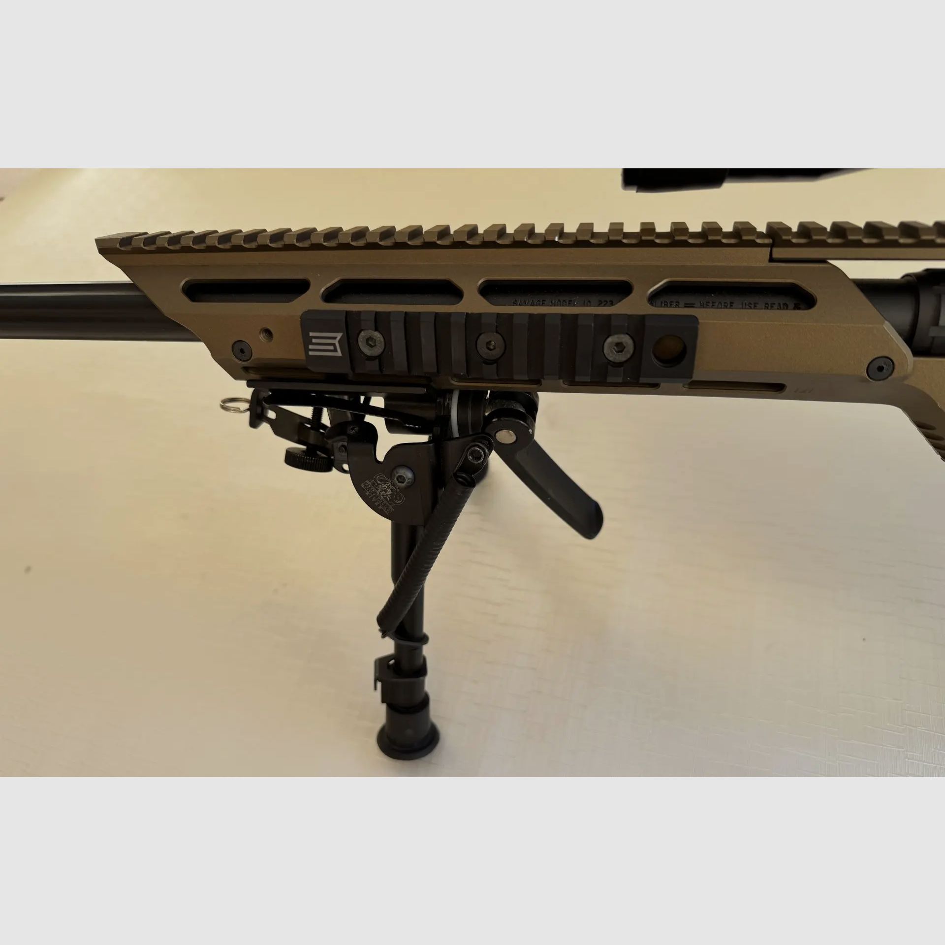 Savage 10/110 BA Stealth Evolution Calibre .223 Remington – Carabine de précision haut de gamme pour le tir à longue distance