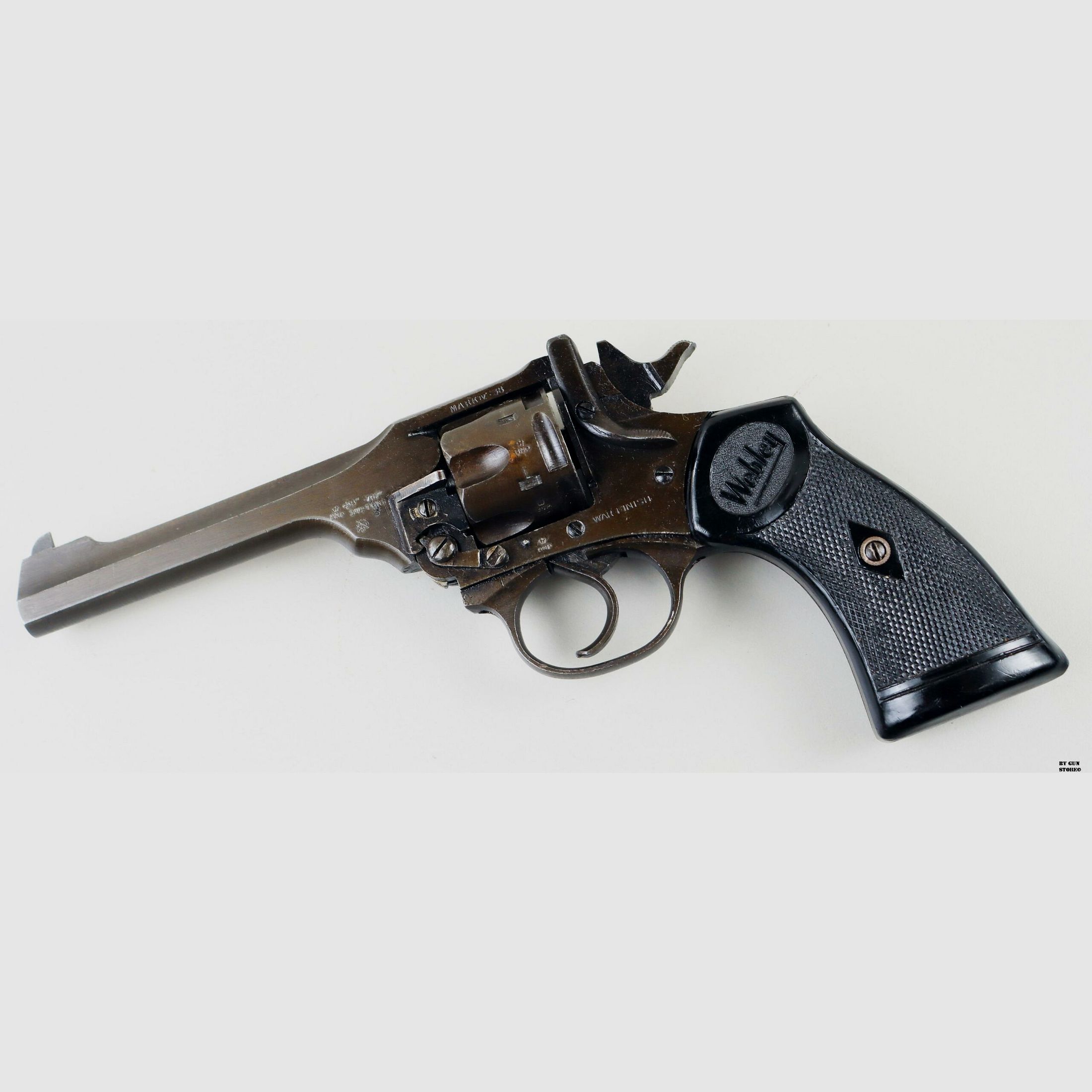 Revólver Webley & Scott mod. Mark IV cal. 38 n.º de serie 103034, imagen 2 de 10